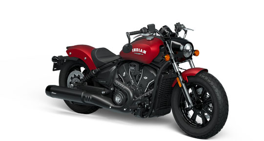 Scout Bobber Limited with Tech Package - Sunset Red Smoke